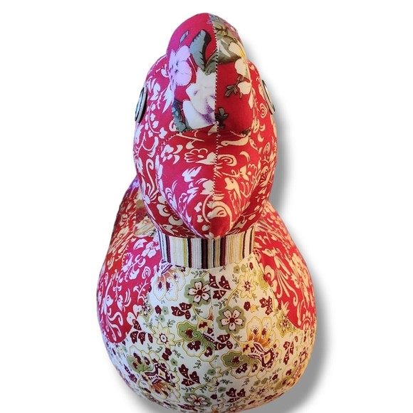 Mr. Fabric, Mandarin Duck, Floral Patchwork, Set Of 2, Rare, Stitch Work - Picture 3 of 16